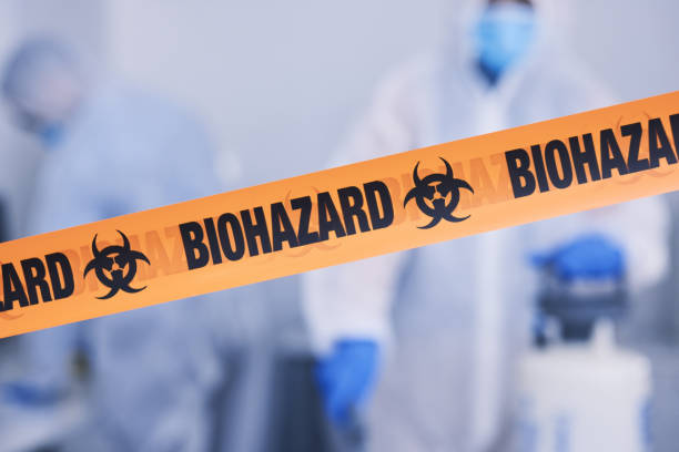 Professional Biohazard technician working in Tilden, IL